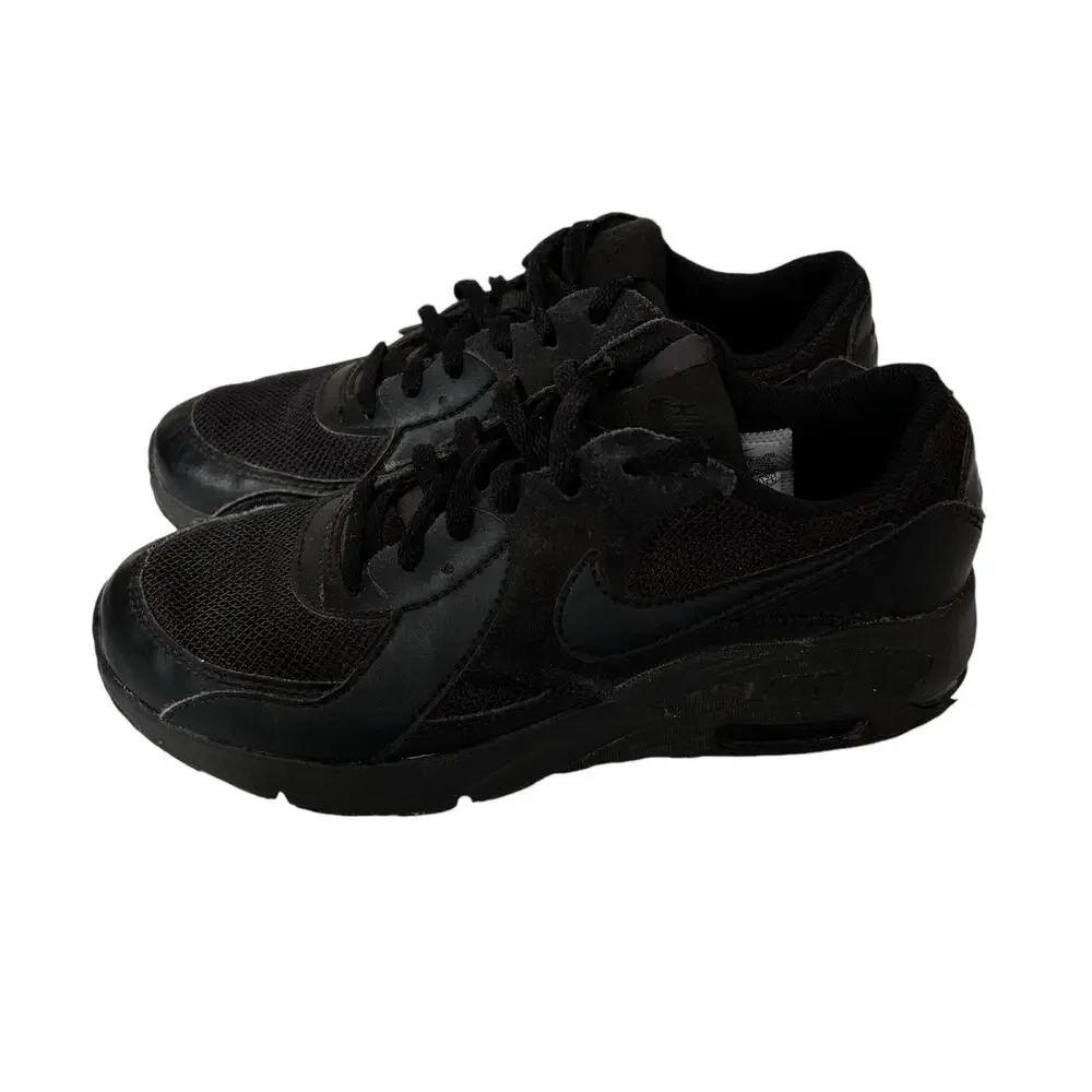 Nike Air Max Excee Black Sneakers Sz 4Y